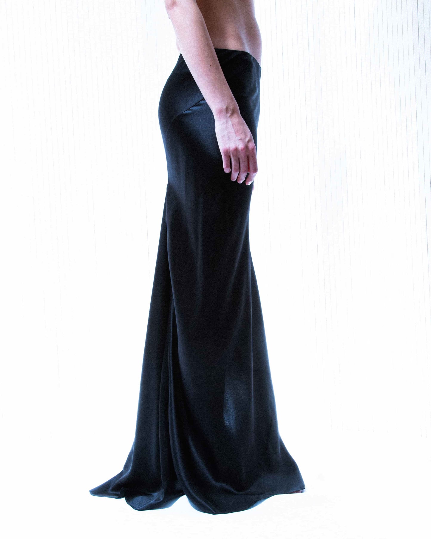The Fall Silk Skirt