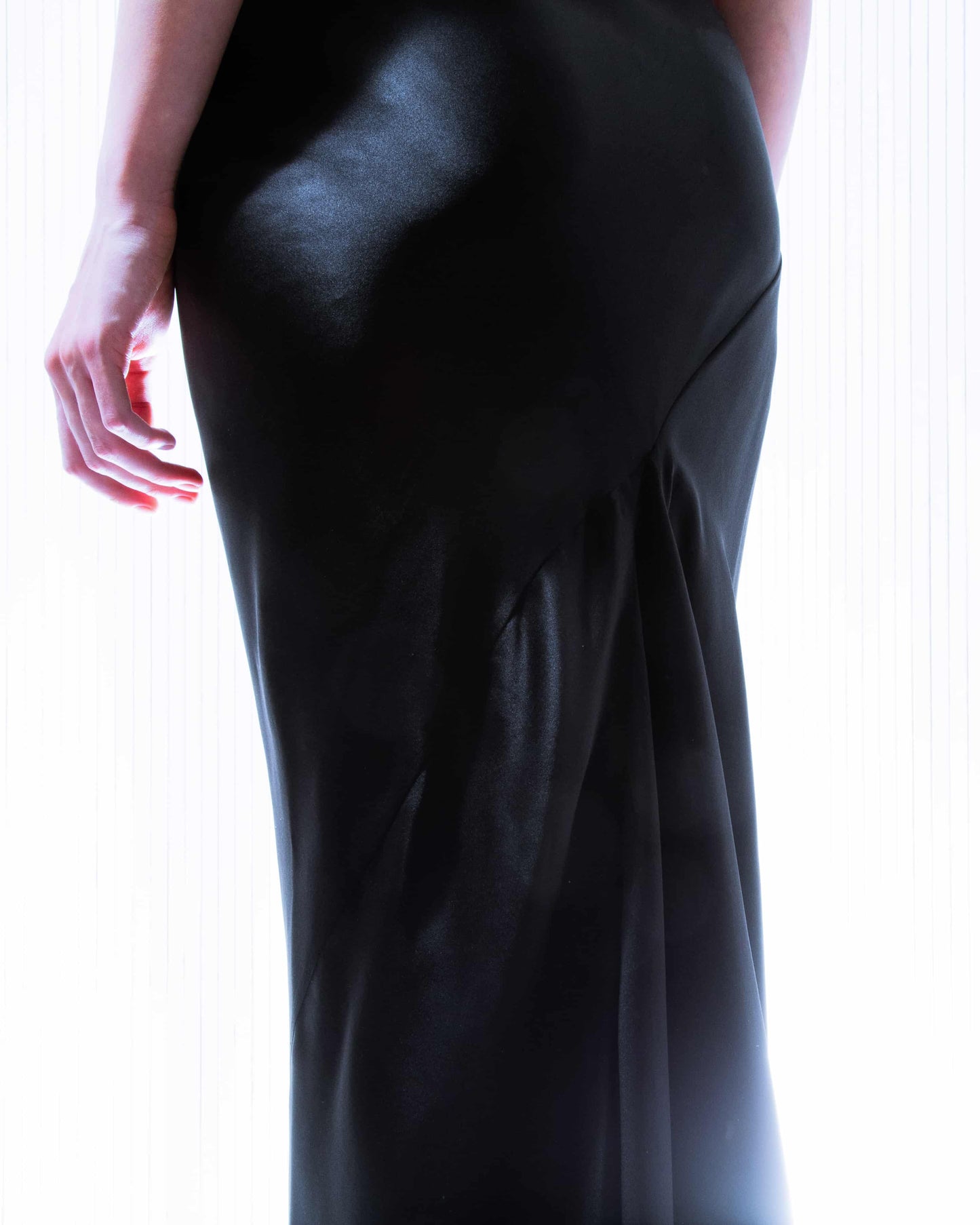 The Fall Silk Skirt